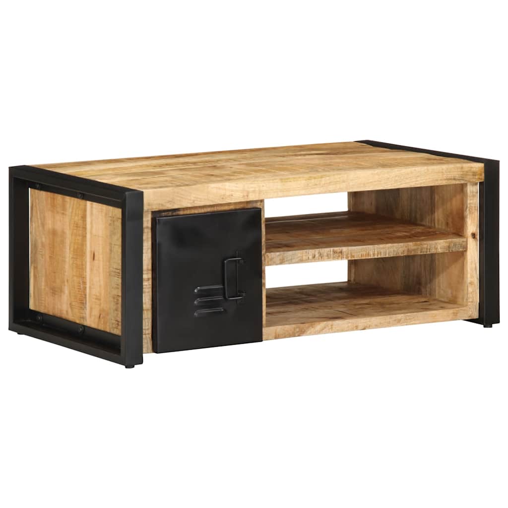 Konferenční Stolek 90X50X36 Cm Hrubý Mangovník