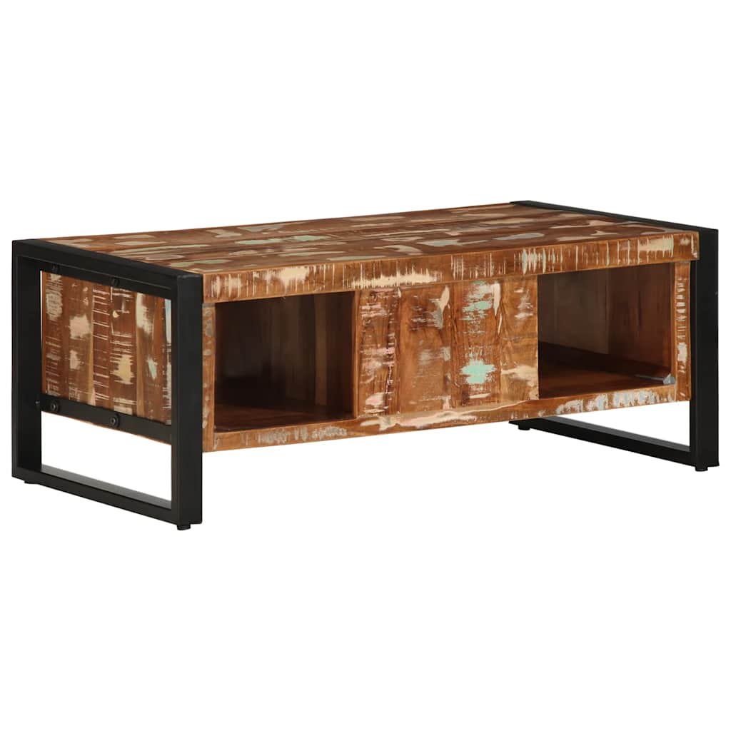 Konferenční Stolek Vícebarevný 90X50X36 Cm Recyklované Dřevo