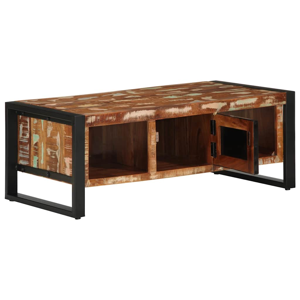 Konferenční Stolek Vícebarevný 90X50X36 Cm Recyklované Dřevo