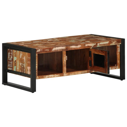 Konferenční Stolek Vícebarevný 90X50X36 Cm Recyklované Dřevo