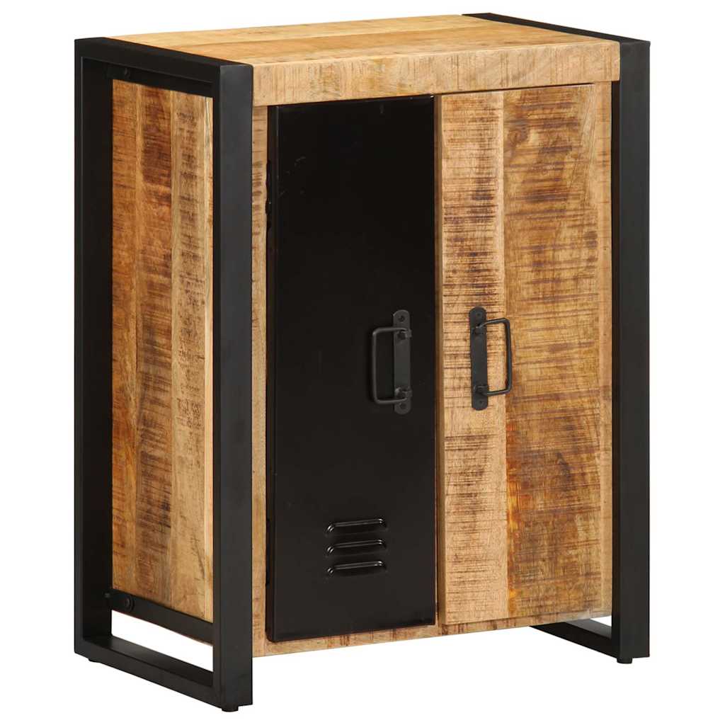 Příborník 55X35X70 Cm Masivní Hrubé Mangovníkové Dřevo