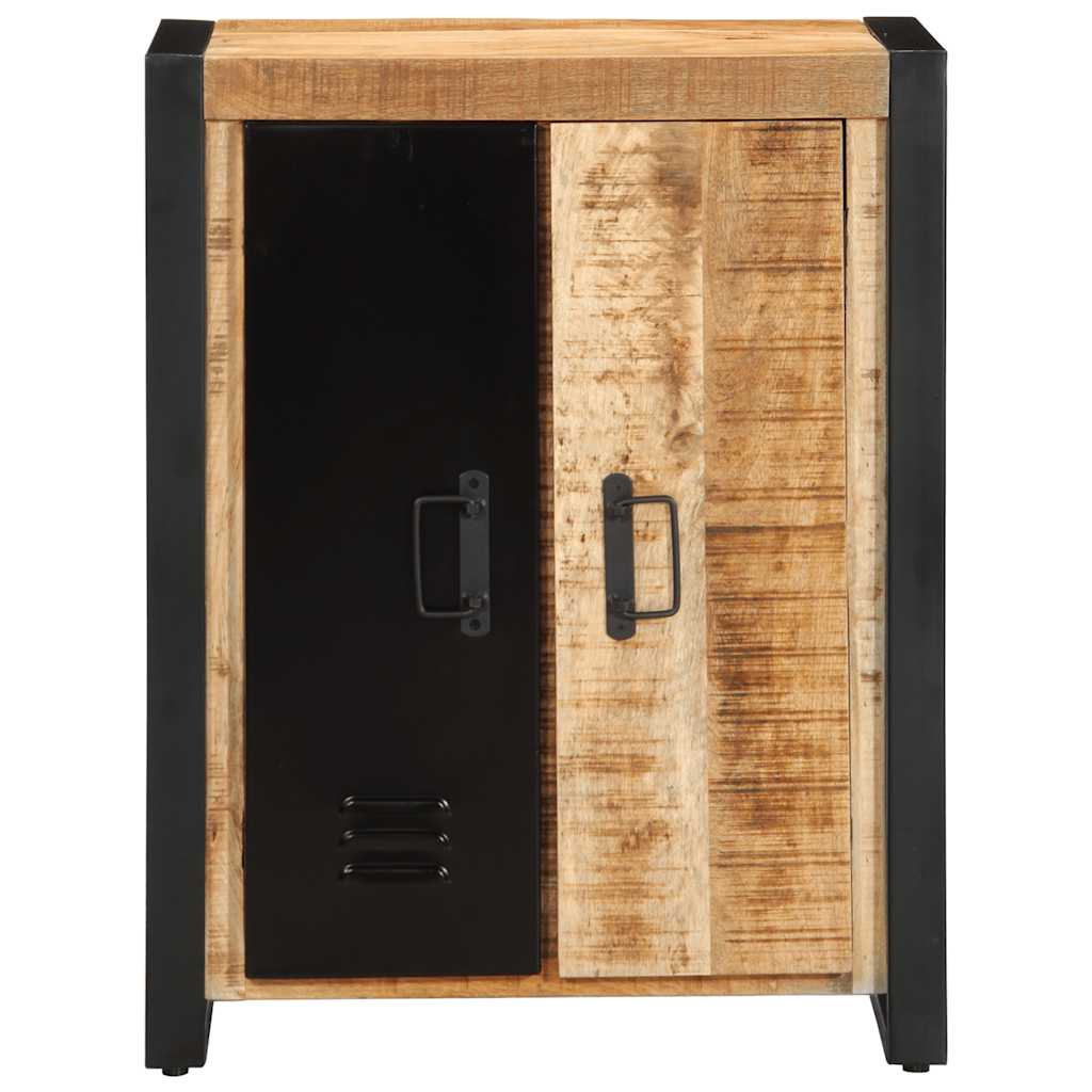 Příborník 55X35X70 Cm Masivní Hrubé Mangovníkové Dřevo