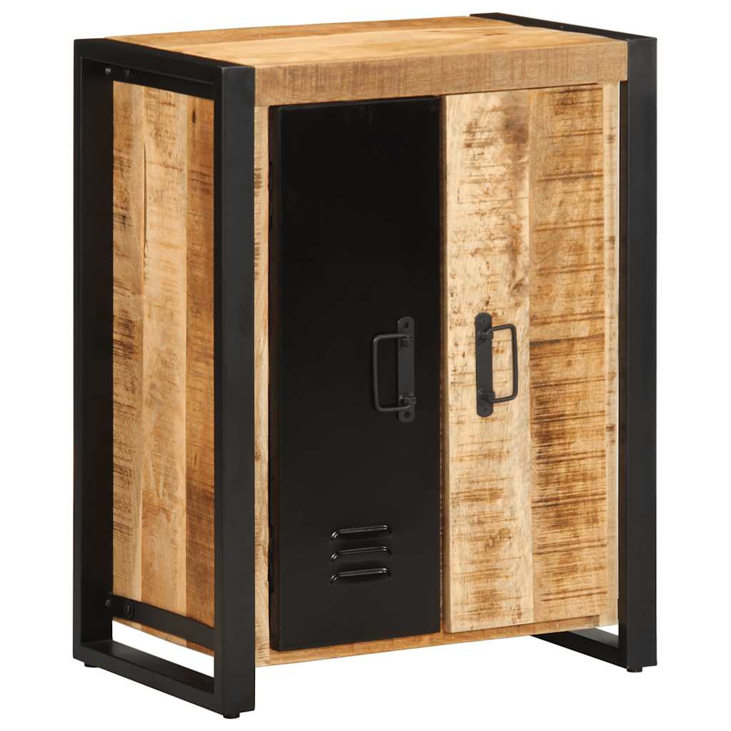 Příborník 55X35X70 Cm Masivní Hrubé Mangovníkové Dřevo