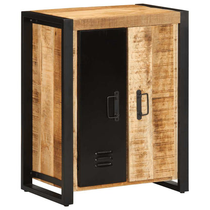 Příborník 55X35X70 Cm Masivní Hrubé Mangovníkové Dřevo