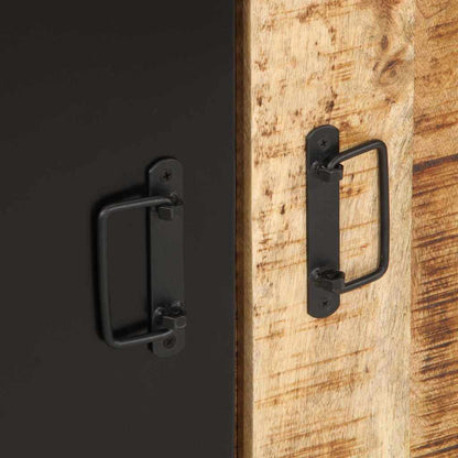 Příborník 55X35X70 Cm Masivní Hrubé Mangovníkové Dřevo