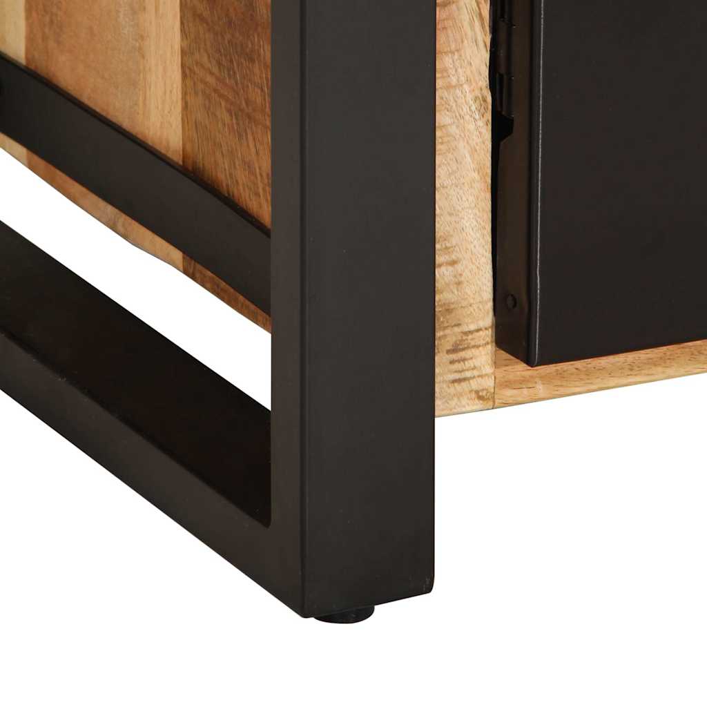 Příborník 55X35X70 Cm Masivní Hrubé Mangovníkové Dřevo