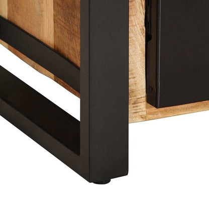 Příborník 55X35X70 Cm Masivní Hrubé Mangovníkové Dřevo