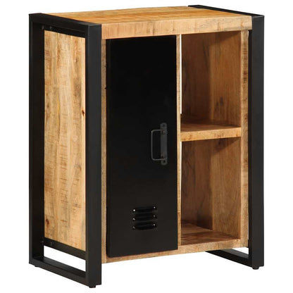 Příborník 55X35X70 Cm Masivní Hrubé Mangovníkové Dřevo