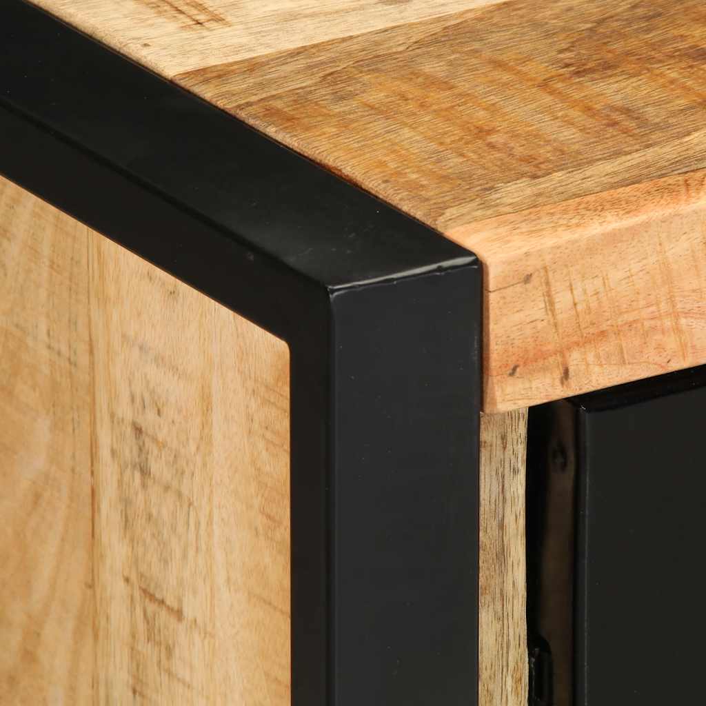 Příborník 55X35X70 Cm Masivní Hrubé Mangovníkové Dřevo