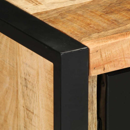 Příborník 55X35X70 Cm Masivní Hrubé Mangovníkové Dřevo