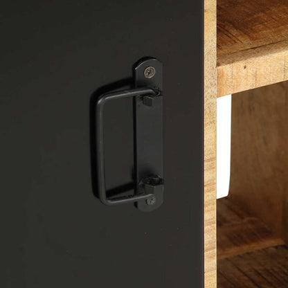 Příborník 55X35X70 Cm Masivní Hrubé Mangovníkové Dřevo