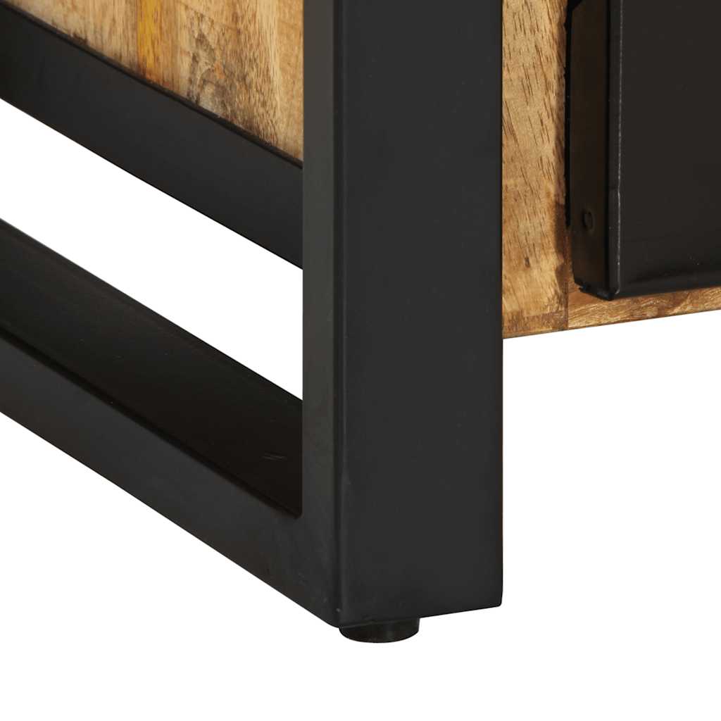 Příborník 55X35X70 Cm Masivní Hrubé Mangovníkové Dřevo