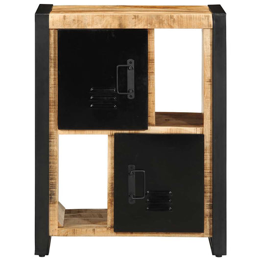 Příborník 55X35X70 Cm Masivní Hrubé Mangovníkové Dřevo