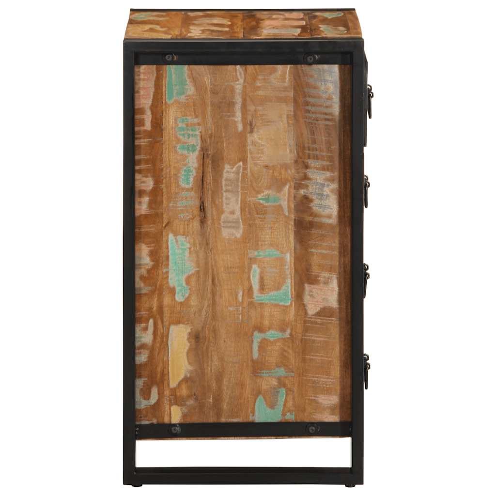 Noční Stolek 40X40X75 Cm Recyklované Dřevo