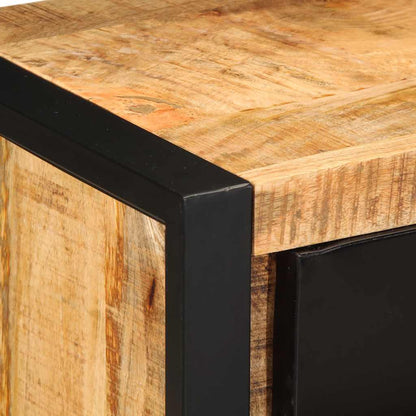 Noční Stolek 50X35X70 Cm Hrubý Mangovník