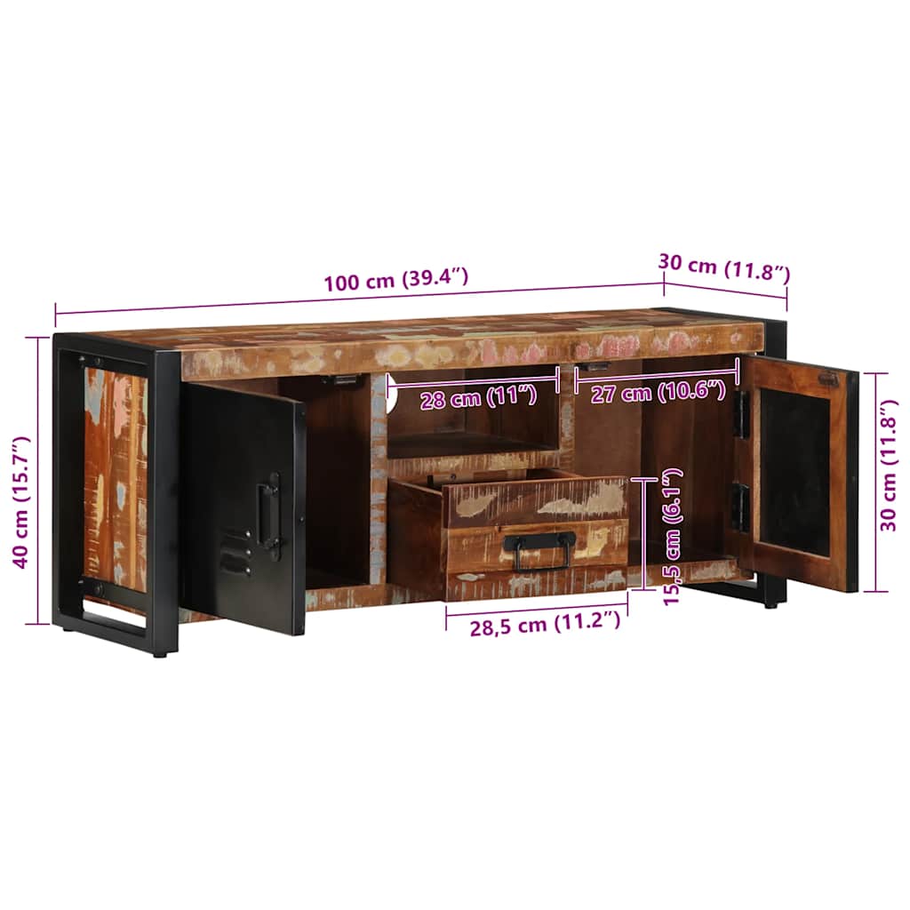 Tv Skříňka 100X30X40 Cm