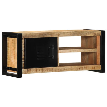 Tv Skříňka 80X30X35 Cm Masivní Regenerované Dřevo