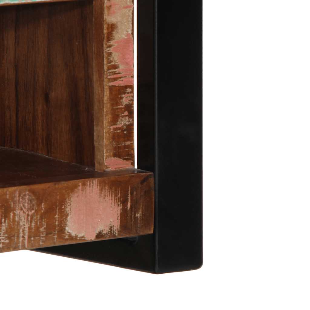 Tv Skříňka 80X30X35 Cm Masivní Regenerované Dřevo