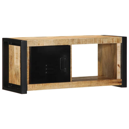 Tv Skříňka 80X30X35 Cm Masivní Hrubý Mangovník