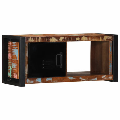 Tv Skříňka 80X30X35 Cm Masivní Hrubý Mangovník