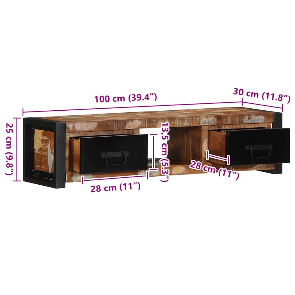 Tv Skříňka 100X30X25 Cm