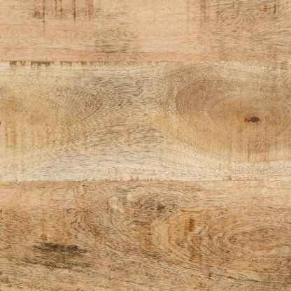 Noční Skříňka Hnědá 40 X 30 X 80 Cm Masivní Magnovníkové Dřevo