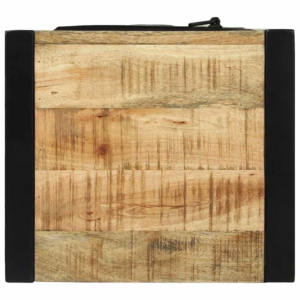 Koupelnová Skříň Hnědá 40 X 35 X 90 Cm Masivní Mangové Dřevo