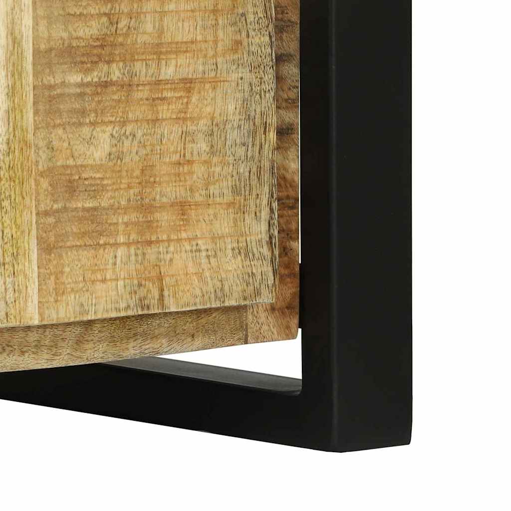 Lavice Skříň Hnědá 100 X 35 X 50 Cm Masivní Magnovníkové Dřevo
