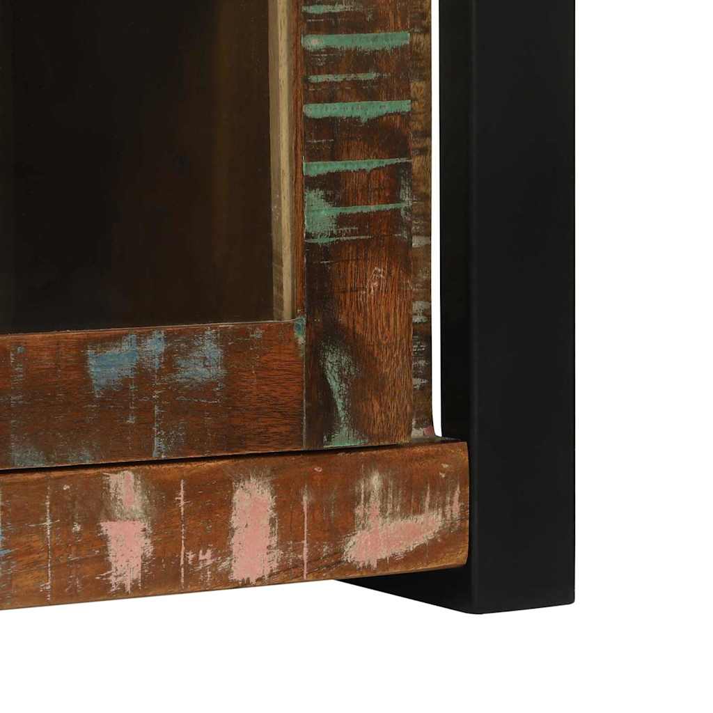 Koupelnová Skříň Hnědá 40 X 30 X 60 Cm Masivní Obnovované Dřevo