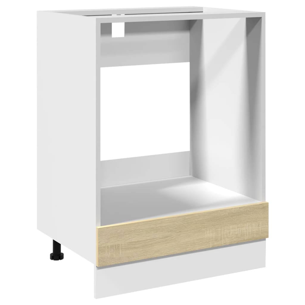 8Dílná Kuchyňská Linka Dub Sonoma Kompozitní Dřevo