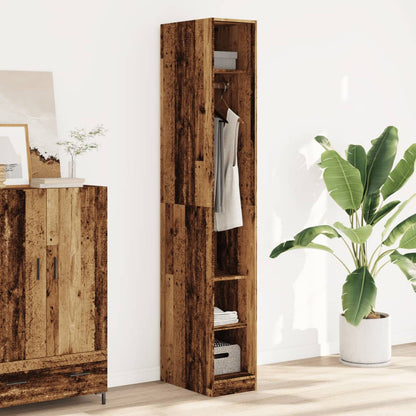 Šatní Skříň Old Wood Kompozitní Dřevo Staré Dřevo