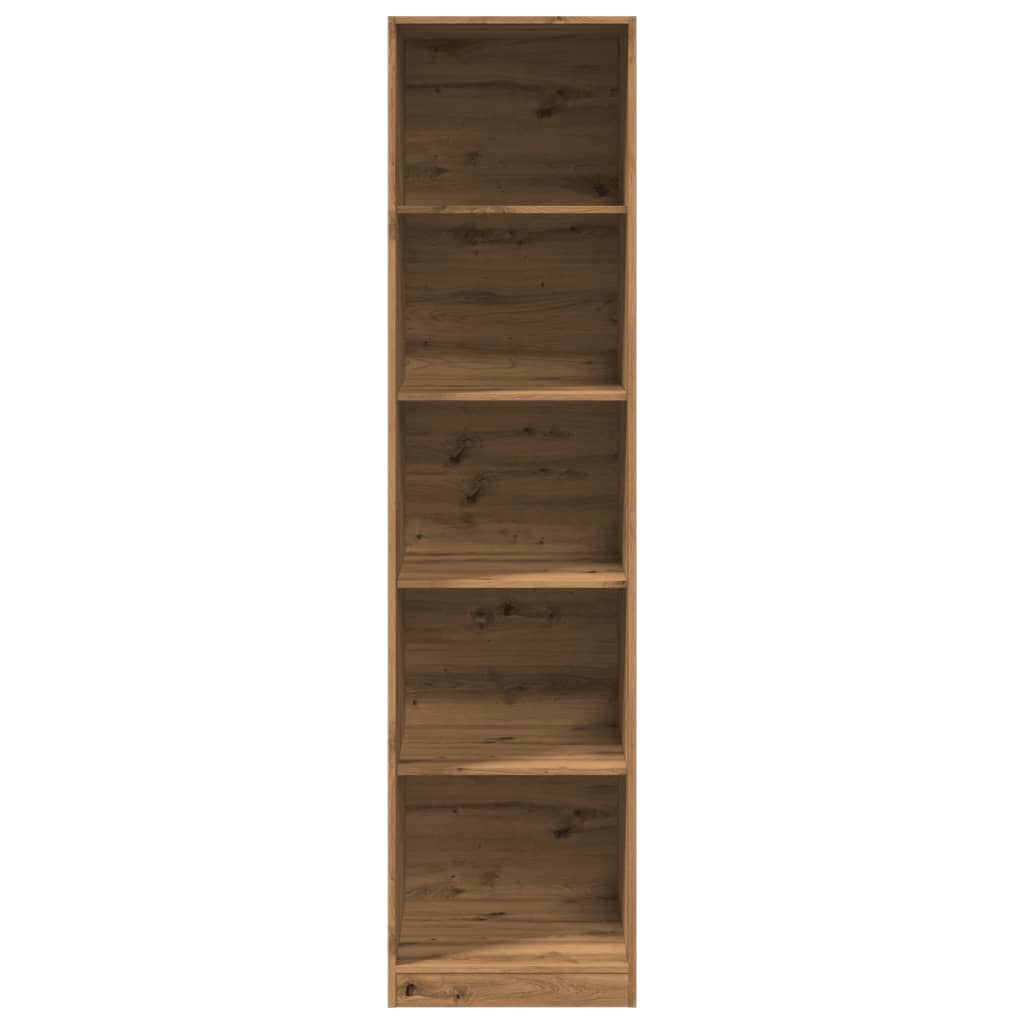 Šatní Skříň Dub Artisan 50 X 50 X 200 Cm Kompozitní Dřevo