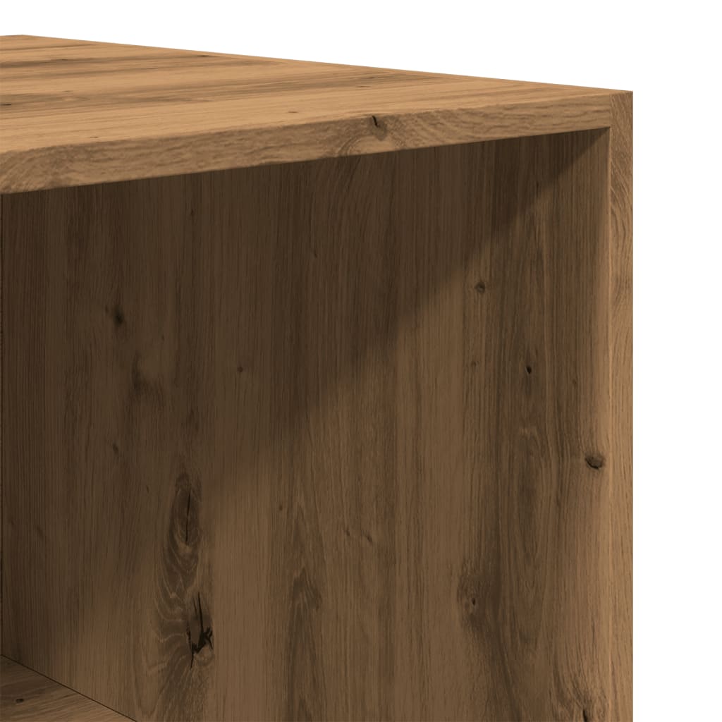 Šatní Skříň Dub Artisan 50 X 50 X 200 Cm Kompozitní Dřevo