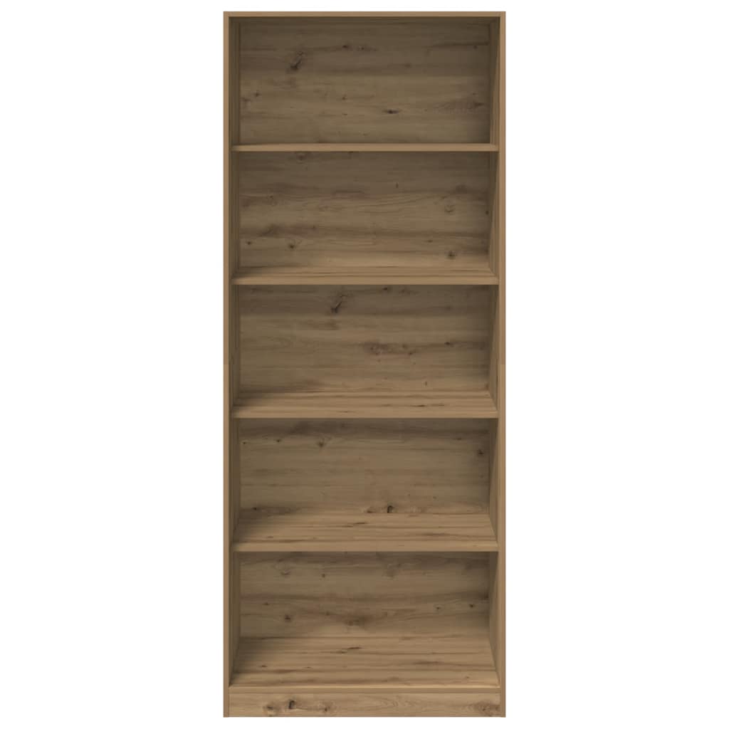 Šatní Skříň Dub Artisan 80 X 50 X 200 Cm Kompozitní Dřevo