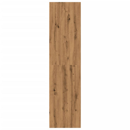 Šatní Skříň Dub Artisan 80 X 50 X 200 Cm Kompozitní Dřevo