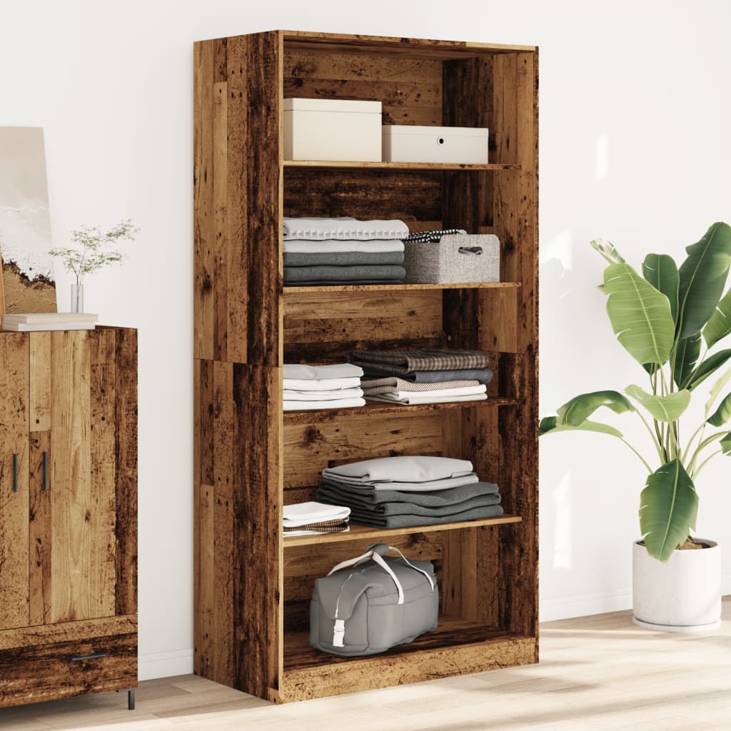 Šatní Skříň Old Wood Kompozitní Dřevo Staré Dřevo