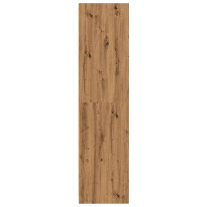 Šatní Skříň Dub Artisan 100 X 50 X 200 Cm Kompozitní Dřevo
