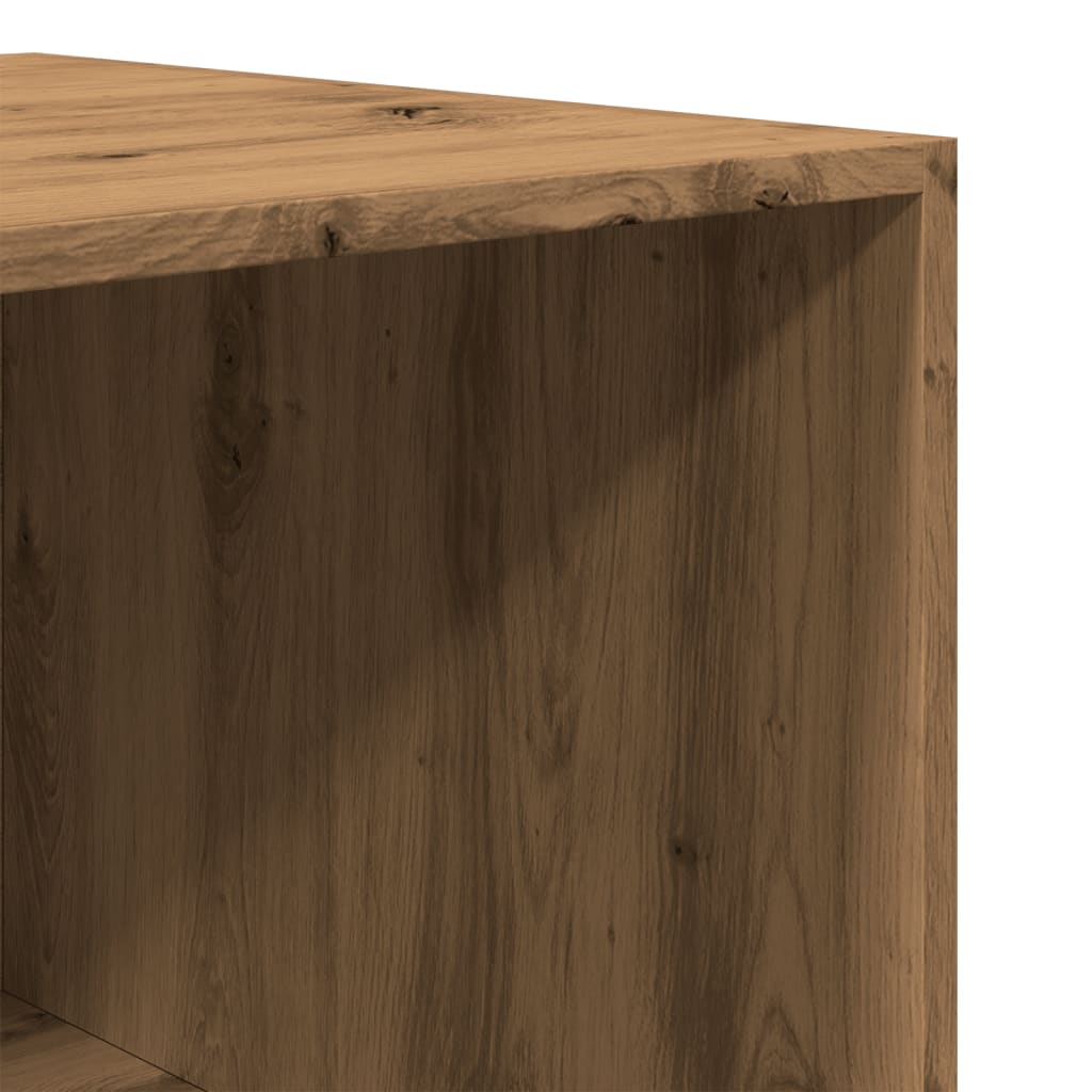 Šatní Skříň Dub Artisan 100 X 50 X 200 Cm Kompozitní Dřevo