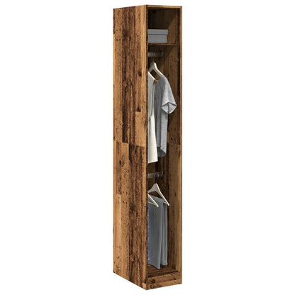 Šatní Skříň Old Wood Kompozitní Dřevo Staré Dřevo