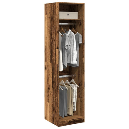 Šatní Skříň Old Wood Kompozitní Dřevo Staré Dřevo