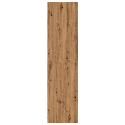 Šatní Skříň Dub Artisan 100 X 50 X 200 Cm Kompozitní Dřevo