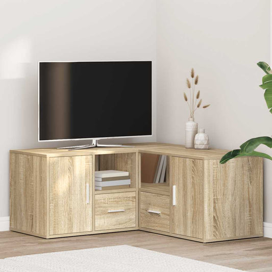 Rohová Skříňka 160 X 40 X 45 Cm Kompozitní Dřevo