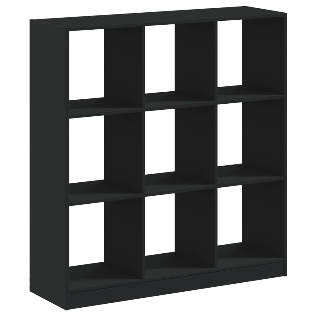 Knihovna Černá 102 X 32 X Kompozitní Dřevo Černá