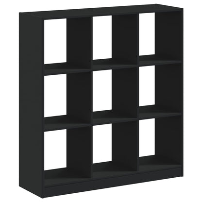 Knihovna Černá 102 X 32 X Kompozitní Dřevo Černá