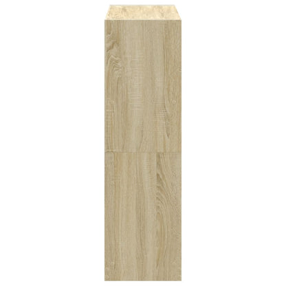 Knihovna 102 X 32 X Kompozitní Dřevo Dub Sonoma