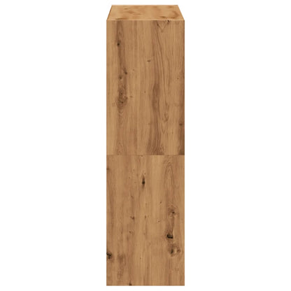 Knihovna Dub Artisan 102 X 32 X 108 Cm Kompozitní Dřevo