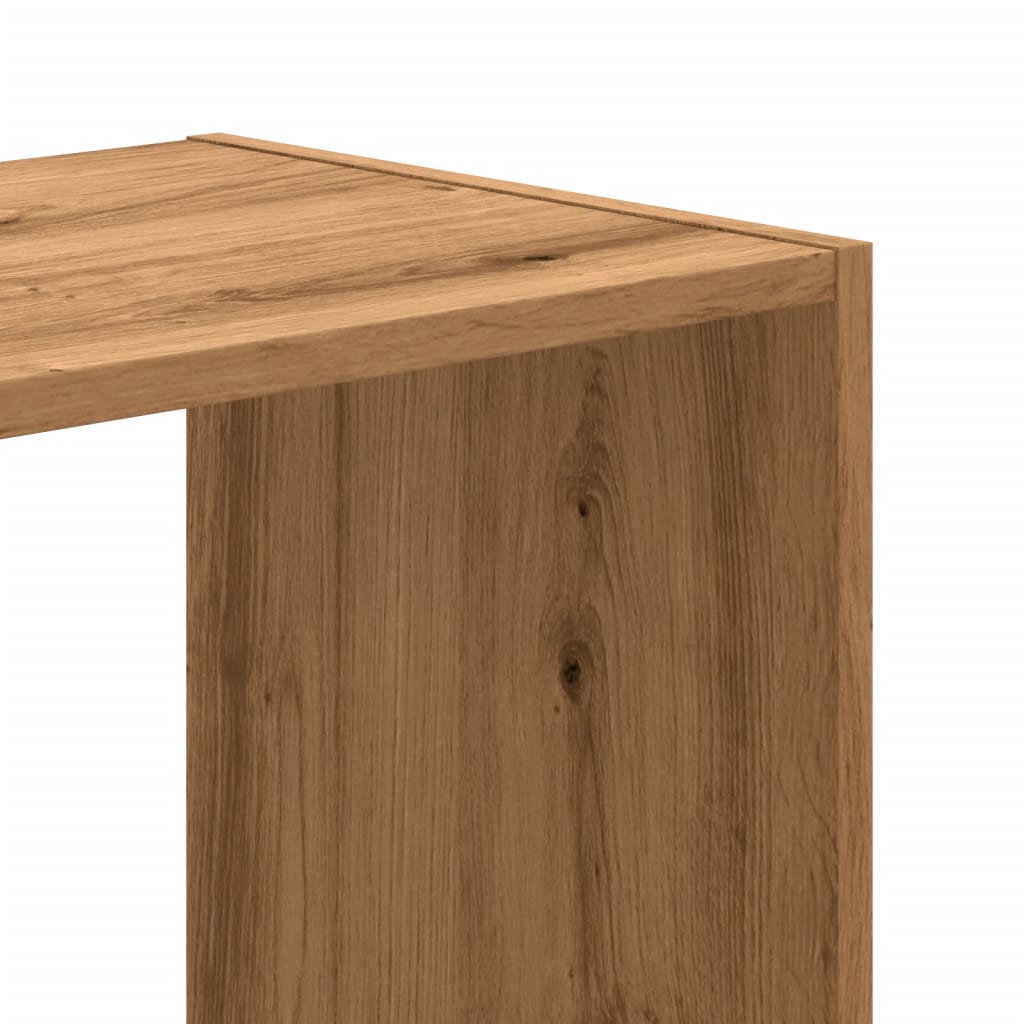 Knihovna Dub Artisan 102 X 32 X 108 Cm Kompozitní Dřevo