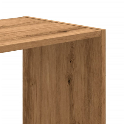 Knihovna Dub Artisan 102 X 32 X 108 Cm Kompozitní Dřevo