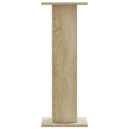 Stojany Na Rostliny 2 Ks Dub Sonoma 30 X 30 X 80 Cm Kompozit
