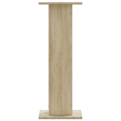 Stojany Na Rostliny 2 Ks Dub Sonoma 30 X 30 X 80 Cm Kompozit